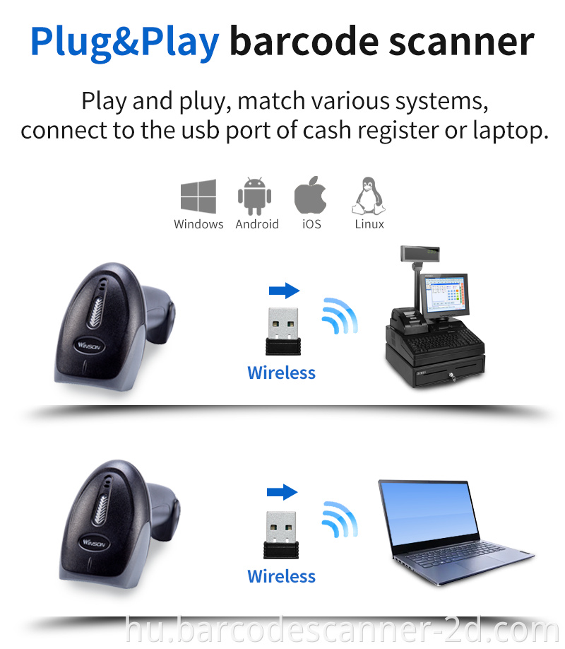 barcode Reader Scanner USB